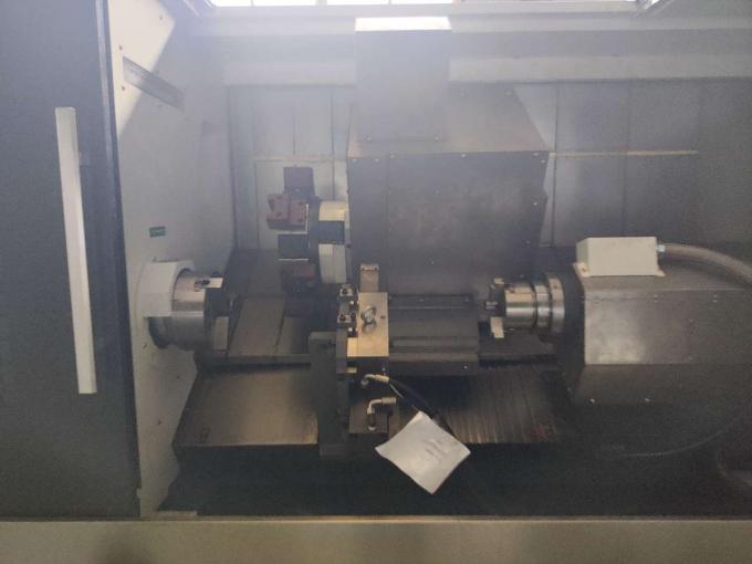 Dormitório inclinado de espinha dupla Torno automático de CNC TCK56Y com motor de sub-espinha Torno de CNC 1