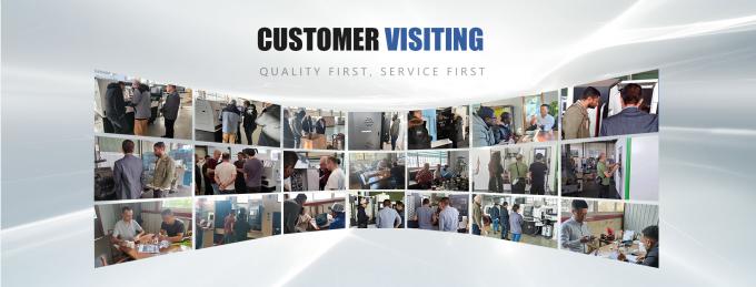 Dormitório inclinado de espinha dupla Torno automático de CNC TCK56Y com motor de sub-espinha Torno de CNC 9