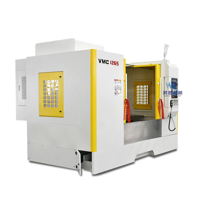 Fazer à máquina vertical de alta velocidade do CNC Vmc1265 centra a linha central 4
