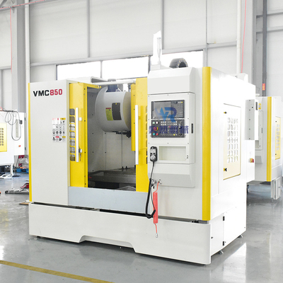 Cnc de trituração vertical de 3 linhas centrais que processa os distribuidores VMC850 da máquina do centro com controlador de FNK