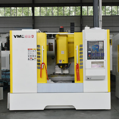 CNC Vmc 850 centro fazendo à máquina vertical pequeno da linha central da máquina de trituração 3