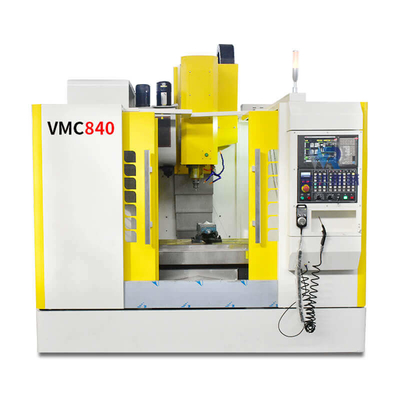 Linha central de trituração vertical da máquina Vmc840 cinco do centro do Cnc do metal