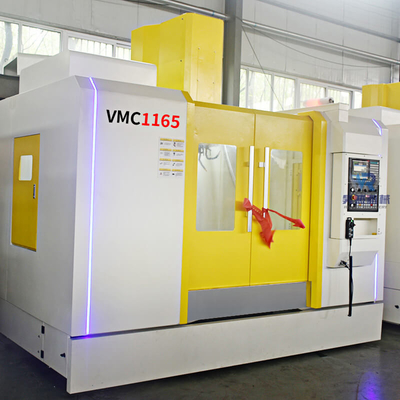 Máquina de trituração horizontal VMC1165 do vertical do CNC de 5 linhas centrais mini para a metalurgia