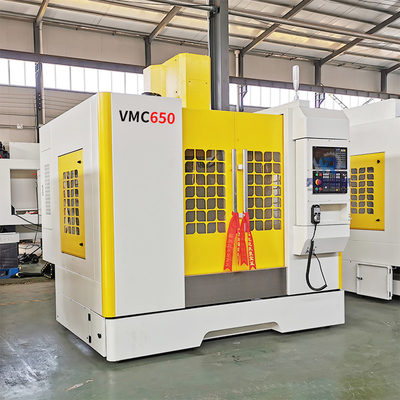 Ferro fundido de alta qualidade Vmc centro de usinagem vertical torno rígido Cnc 3 eixos