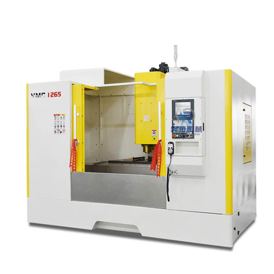 Centro de usinagem vertical Cnc para processamento de metal Vmc1265 3 eixos