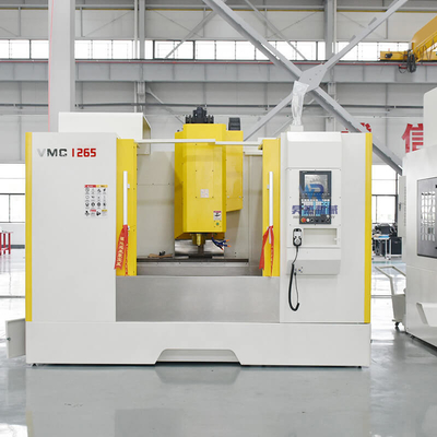 Centro de usinagem vertical Cnc para processamento de metal Vmc1265 3 eixos