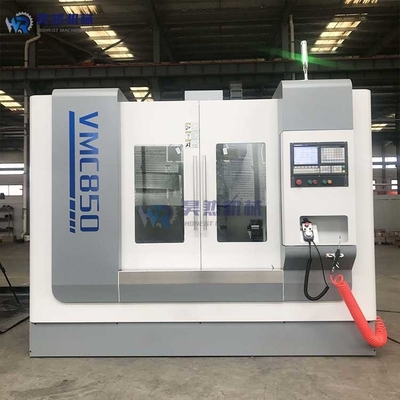 5 alta velocidade vertical do centro de máquina do Cnc da linha central Vmc850