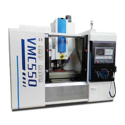 Peças de metal branco de alta precisão VMC Fresadora CNC VMC550 600x450mm