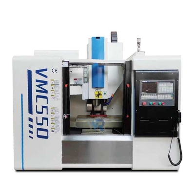 Peças de metal branco de alta precisão VMC Fresadora CNC VMC550 600x450mm