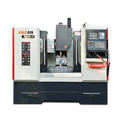 4 máquina de trituração vertical vertical do CNC da máquina de trituração VMC420 do CNC da linha central
