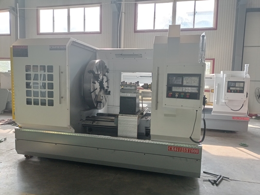 Peça de metal de aço inoxidável da máquina do torno do CNC CKNC61125 que faz a máquina