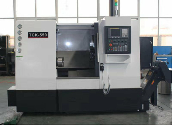 TCK550 Caminhão inclinado máquina de torneamento de torno CNC de metal 550 mm de diâmetro