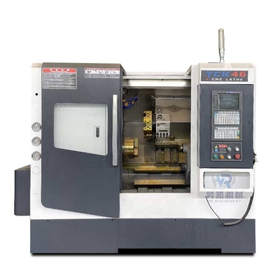 Máquina de torneamento de torno CNC inclinada TCK46P
