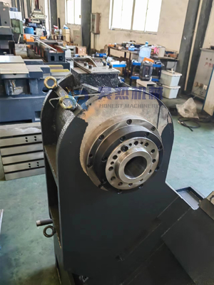 Máquina de torno CNC de alta precisão horizontal inclinada TCK46P