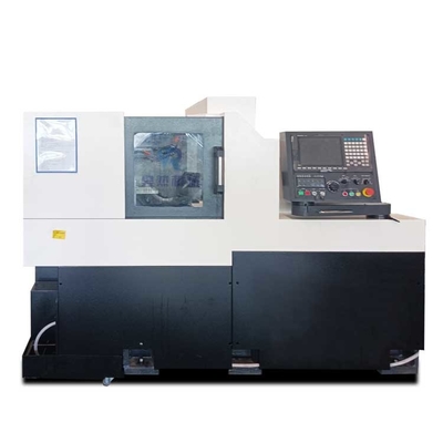 Máquina de torno CNC automática de precisão com sistema de controlo Fanuc SYNTECs Sm205