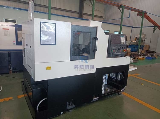 Máquina de torno CNC automática de precisão com sistema de controlo Fanuc SYNTECs Sm205