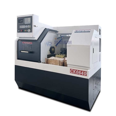 Máquina automática de torno CNC de tipo horizontal CK0640 380 Volt