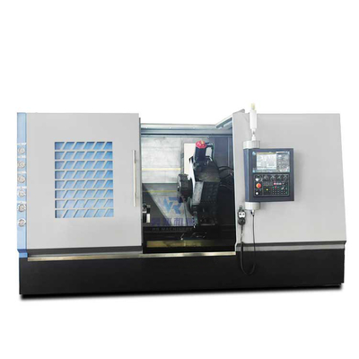 TCK56 Máquina automática de torno CNC Máquina de torneamento e fresagem de cama inclinada CNC