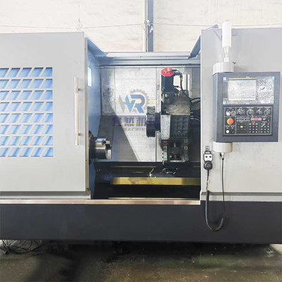 TCK56 Máquina automática de torno CNC Máquina de torneamento e fresagem de cama inclinada CNC