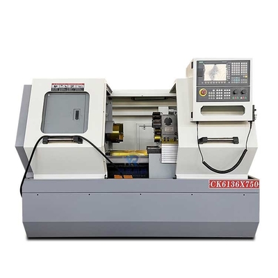 Máquina de torneamento de metais Ferramenta CK6136 Máquina de torneamento de metais de CNC