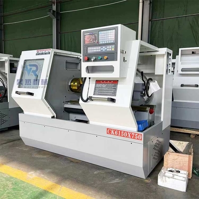 CK6150-750mm Máquina de torno CNC 220V Máquina de torno de cama plana