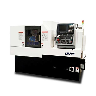 SM205 Máquina de torno CNC horizontal automática de tipo suíço Branco