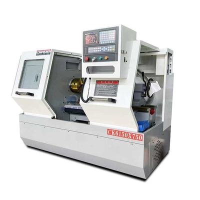 Trabalho de metais CK6150 Máquina de torno CNC horizontal barata
