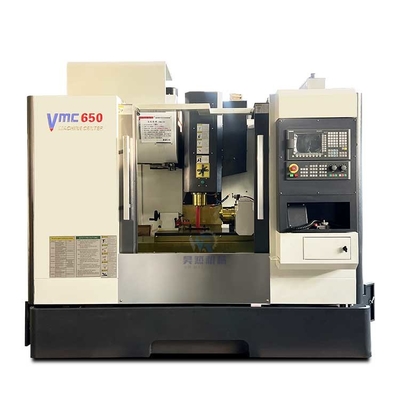 Máquina de fresagem vertical a CNC de 4 eixos VMC650