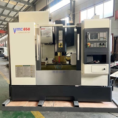 Máquina de fresagem vertical a CNC de 4 eixos VMC650