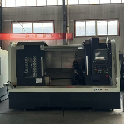150L Capacidade de refrigeração Turning Cnc Lathe Machine High Precision Φ32mm Boring Tool Tamanho 270mm X Axis Travel