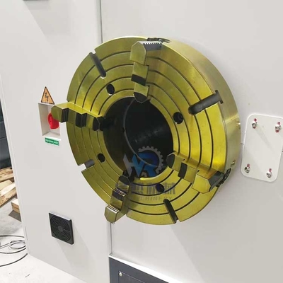 Qk1322 Duplo Chuck Horizontal Cama Flata Automática CNC Tubo Threading Torno Machine para Metal