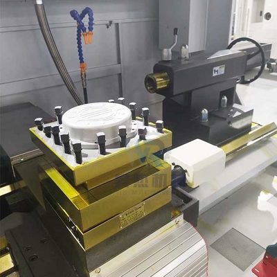 Qk1322 Duplo Chuck Horizontal Cama Flata Automática CNC Tubo Threading Torno Machine para Metal