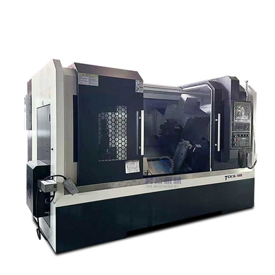 TCK56 máquina de torno CNC inclinado de cama de torno Turret Vivo
