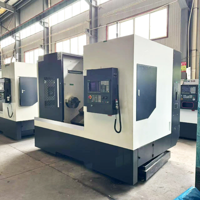 Double Spindle Slant Bed Automatic Cnc Lathe TCK56Y With Sub Spindle Drive Cnc Lathe Turning