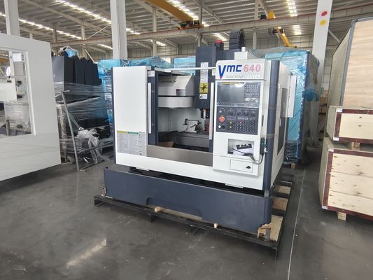 VMC640 CNC Vertical Machining Center with 10000rpm Spindle 16 ATC Tool Magazine and ±0.005mm Precision